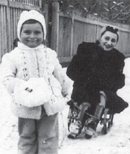Krystyna's sister Lilian and neice Rega. Both died in Nazi death camps. 